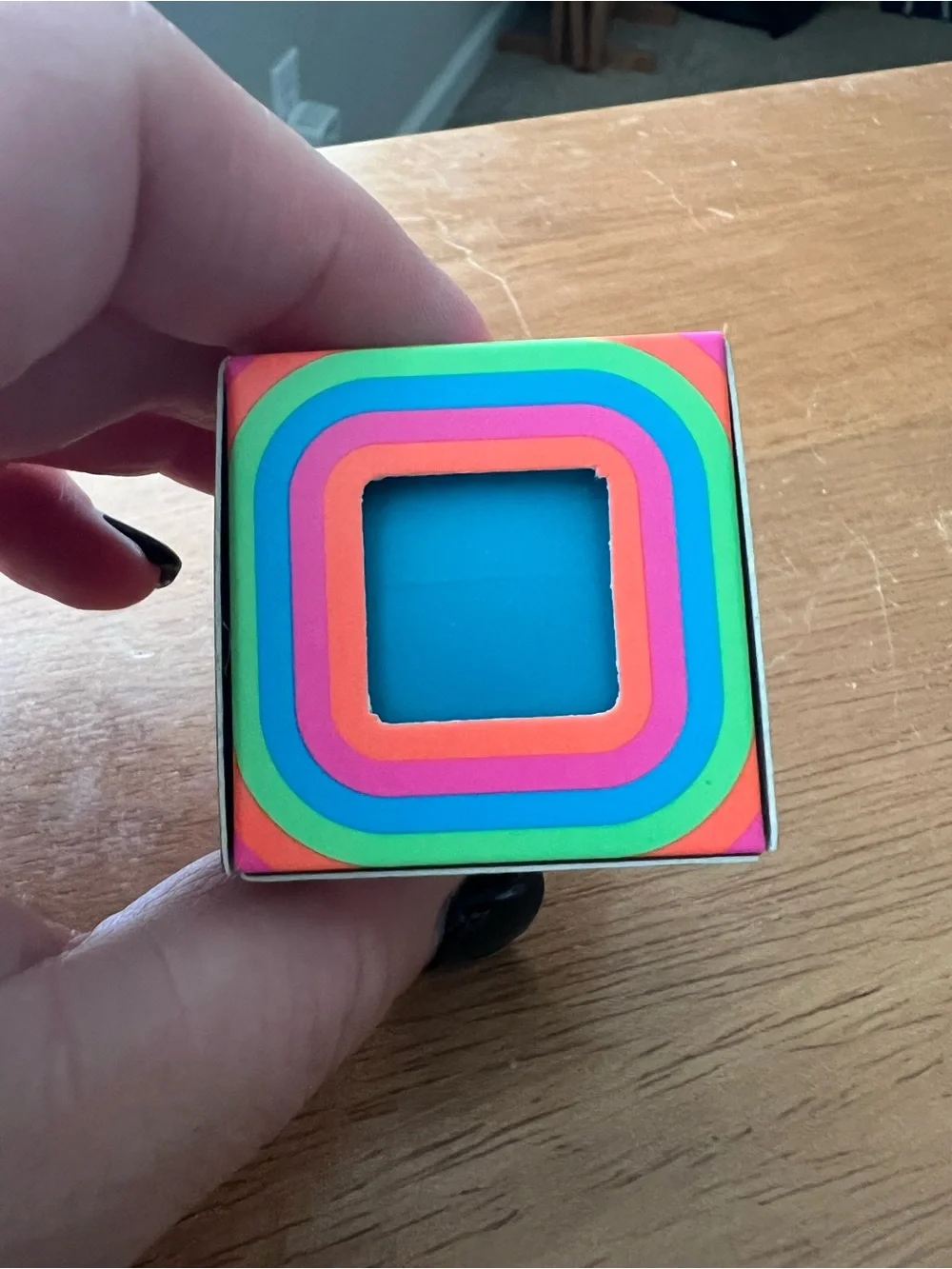 NWT MINI Schylling Cool Cube Needoh - Blue